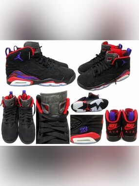 Nike Air Jordan 6 Retro “Raptors” Black Red Purple
